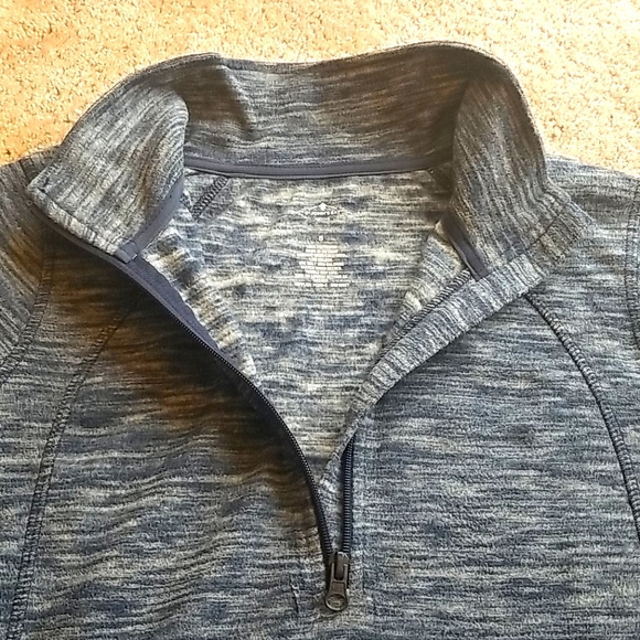 St John's Bay active zip feece jacket sweatshirt - Picture 6 of 7